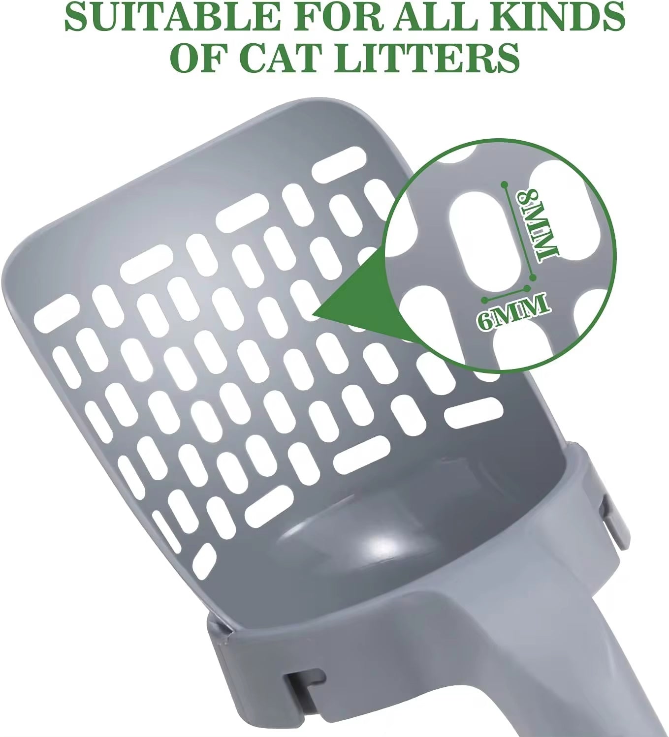 Self-Cleaning Cat Litter Scoop with Refill Bags