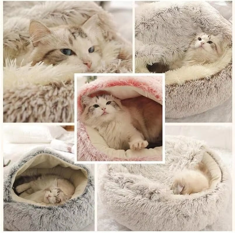 Purrfect Plush Cat Nest