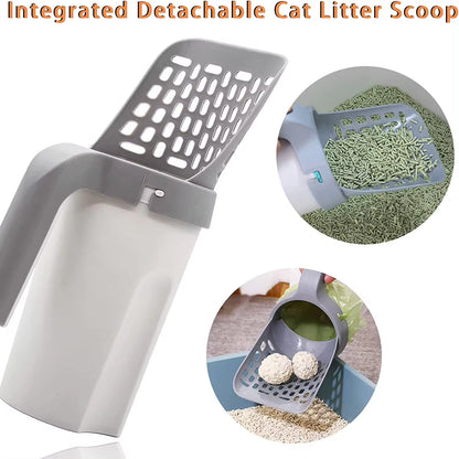 Self-Cleaning Cat Litter Scoop with Refill Bags