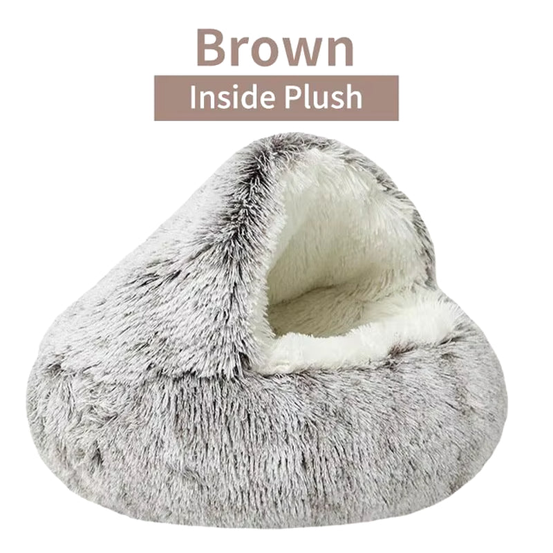 Purrfect Plush Cat Nest