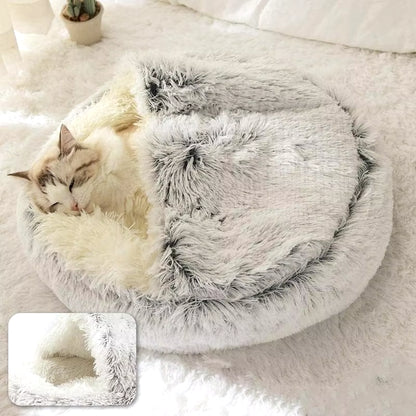 Purrfect Plush Cat Nest