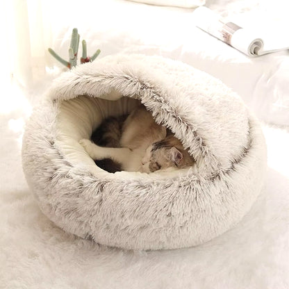 Purrfect Plush Cat Nest